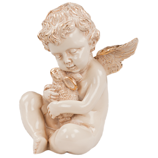 Скульптура Ангел с кроликом АС
